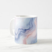 Mug 🎨 Motif Marbré Pastel Doux et Élégant 🎨 (Devant gauche)