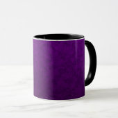 Mug Motif marbré violet (Devant droit)