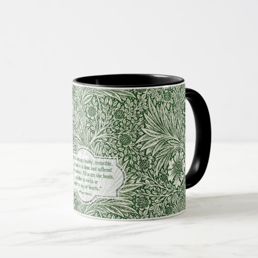 Mug Motif Marigold - William Morris (Devant droit)