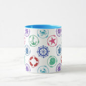 Mug Motif marin coloré (Centre)