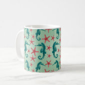 Mug Motif maritime Turquoise 2 (Devant gauche)