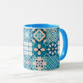 Mug Motif marocain en carreaux (Devant droit)