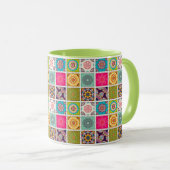 Mug Motif marocain en carreaux (Devant droit)