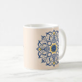 Mug motif marocain. mandala (Devant droit)