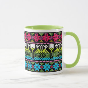 Mug Motif maya coloré