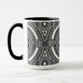 Mug Motif Médaillon N&B (Gauche)