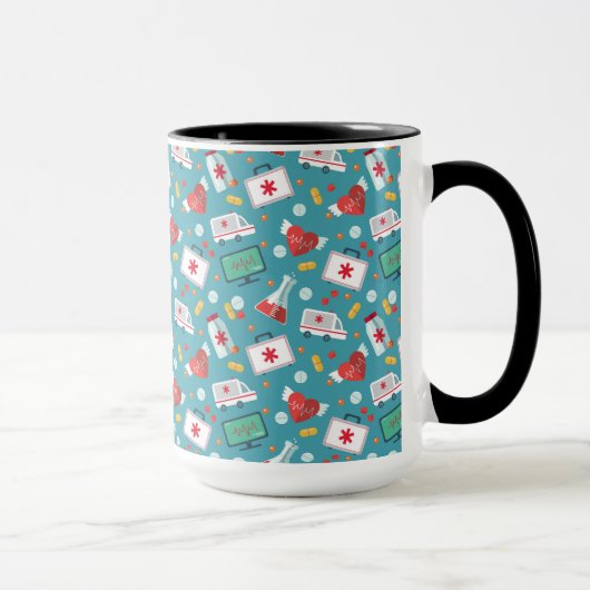 Mug Motif Médicale d'icône (Droite)