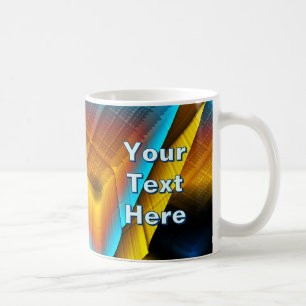 Mug Motif métallisé bleu-or 33