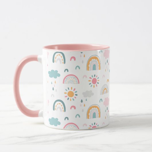 Mug Motif météorologique mignon (Gauche)