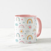 Mug Motif météorologique mignon (Devant droit)