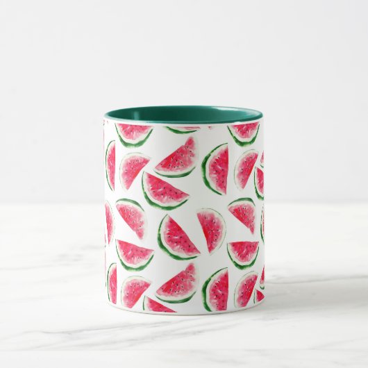 Mug Motif mignon d'ananas et de pastèque (Centre)