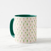 Mug Motif mignon de cactus (Devant gauche)