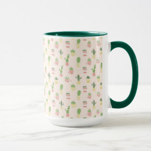 Mug Motif mignon de cactus