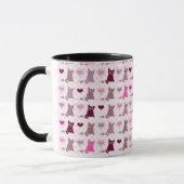 Mug Motif mignon de filles de chaton (Gauche)