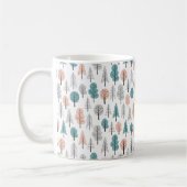 Mug Motif mignon de forêt de griffonnage (Gauche)
