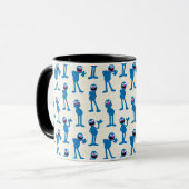 Mug Motif mignon de Grover (Devant gauche)
