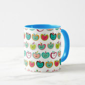 Mug Motif mignon de pomme (Devant droit)