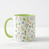 Mug Motif mignon de position de cactus (Gauche)