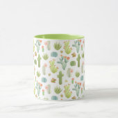 Mug Motif mignon de position de cactus (Centre)