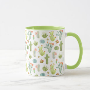 Mug Motif mignon de position de cactus