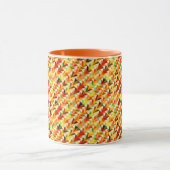 Mug Motif mignon de triangles abstraits (Centre)