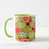 Mug Motif mignon d'illustration de pomme (Gauche)