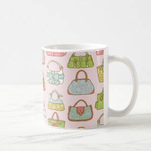 Mug Motif mignon et coloré d'illustration de sacs