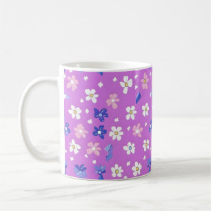 Mug Motif mignon violet Fleur