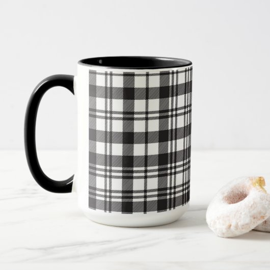 Mug Motif minimaliste moderne (Avec donut)