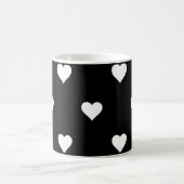 Mug Motif minimaliste noir et blanc (Centre)