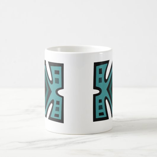 Mug Motif moderne abstrait africain (Centre)