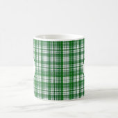 Mug Motif moderne blanc et vert (Centre)