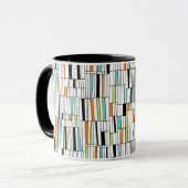Mug Motif moderne du milieu du siècle (Devant gauche)