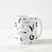 Mug Motif moderne enso dans le style sumi-e (Devant droit)