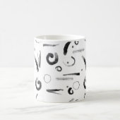 Mug Motif moderne enso dans le style sumi-e (Centre)