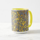 Mug Motif moderne Gold Terrazzo (Devant droit)
