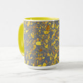 Mug Motif moderne Gold Terrazzo (Devant gauche)