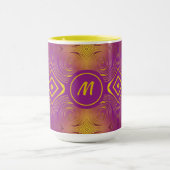 Mug motif moderne tourbillon abstrait (Centre)