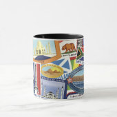 Mug Motif mondial des voyages (Centre)