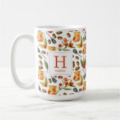 Mug Motif Monogram Coffee Beans (Gauche)