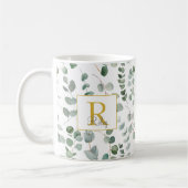 Mug Motif Monogram Eucalyptus (Gauche)
