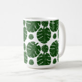 Mug Motif Monstera  (Devant droit)