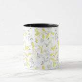 Mug motif montrant les animaux 2 de bébé (Centre)