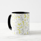 Mug motif montrant les animaux 2 de bébé (Devant gauche)