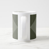Mug Motif Moss Green Arrow (Dos)