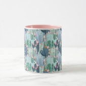 Mug Motif mou de cactus du monogramme | Patel (Centre)