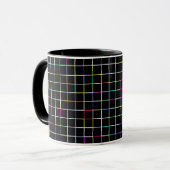 Mug Motif multicouleur Carré (Devant gauche)