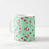 Mug Motif musical (Devant gauche)