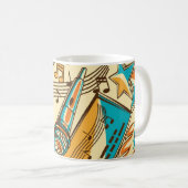 Mug Motif musical (Devant droit)