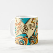 Mug Motif musical (Devant gauche)